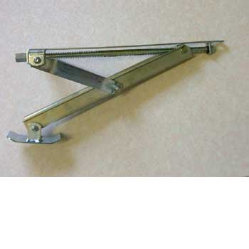 Corner steady with swivel foot