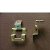 Double cranked cabinet hinge