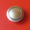Push button and rosette - nickel 