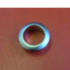 Rosette for mini push button, nickel