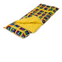 Junior sleeping bag - Pencil Alphabet design