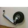 Jockey wheel complete 48mm shaft, pneumatic tyre