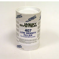 West Systems 407 Low-Density Filler, boat maintenance, matting, accessories
