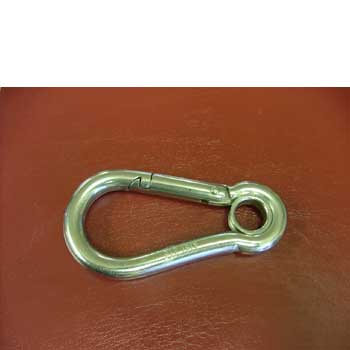 Carbine Hook with Eyelet 5mm