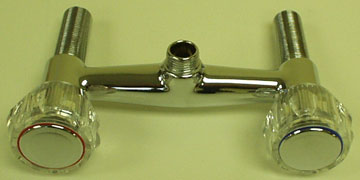 Chrome shower Valve - 150mm centre