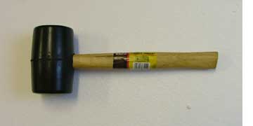 Rubber mallett