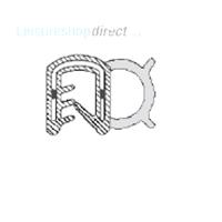 Rubber Draught Excluder - Self Grip