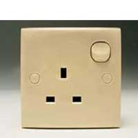 Single Gang Socket Desert Sand 