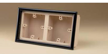 Twin Flush Mounting Box