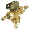 Manual low pressure changeover valve