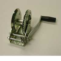 Manual Single Speed Winches, winches, chassis and trailer