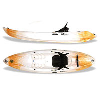 Robson Kona Sit-on-top Kayak (Orange and White)
