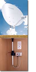 Omnisat Semitronic, maxview aerials and satellite dishes, television