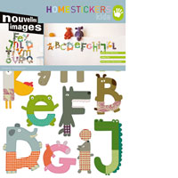 Alphabet Wall Stickers- Nouvelles Images