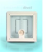 Fiamma Rooflight Vent 160 - 40 x 40cm - Crystal