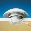 Mushroom Vent Set c/w 12v Fan - L/Grey 