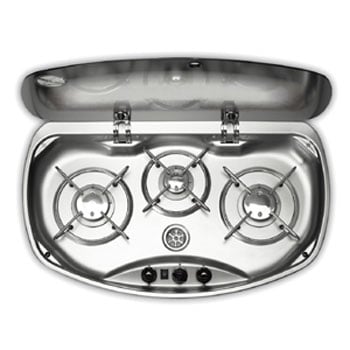 SMEV S8463 Integrated Inline 3 Burner Hob