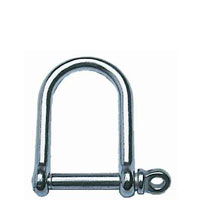wide pattern ‘d’ shackle, budget rigging equipment