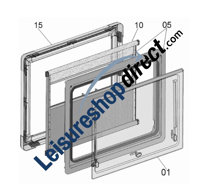 Dometic S4.6-Window Top Hung / Fixed Window Complete Frames PDF ...