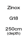 Zinox Frame - 250cm Depth (G18)