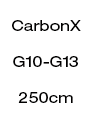 CarbonX - 250cm Depth (G10-G13)