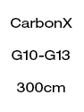 CarbonX - 300cm Depth (G10-G13)