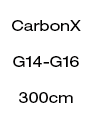 CarbonX - 300cm Depth (G14-G16)