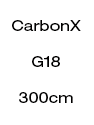 CarbonX - 300cm Depth (G18)