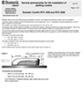 Dometic RTX Preconditions