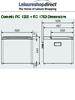 Dometic RC1200 Dimensions