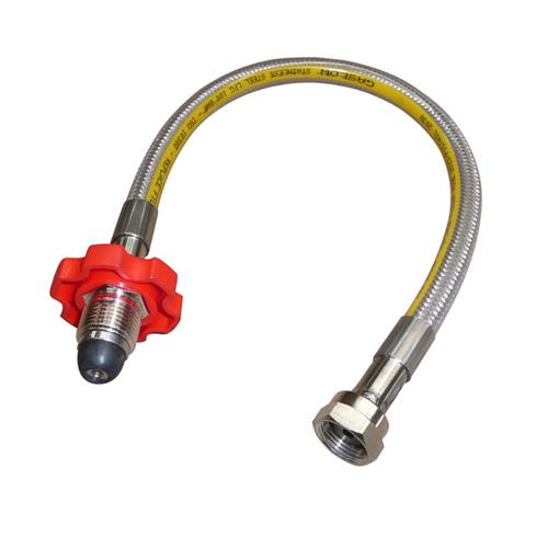 Gaslow Easy-Fit Propane Stainless Steel Hose - 750mm