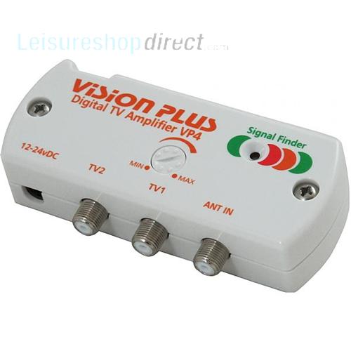 Vision Plus VP4 Digital TV Amplfier with Signal Finder