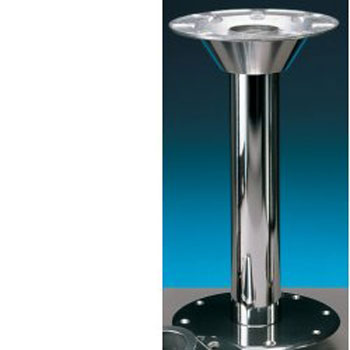 28" chrome leg for island table system