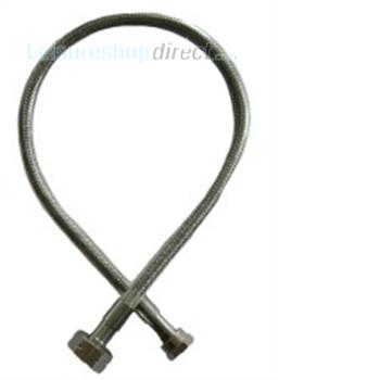 Gas hose Butane 750mm stainless