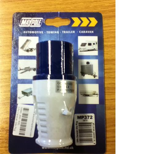 3 Pin Caravan Site Plug