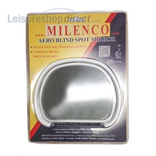 Milenco Aero Blind Spot Mirror - White image 2