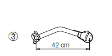 Omin-Bike Bike holder 3 - 42cm