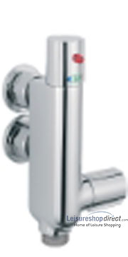 Thermostatic mixer valve - chrome