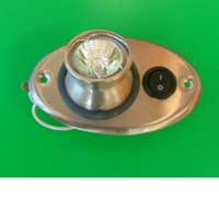 find ring 10 w zoe light matt chrome spotlights caravan interior