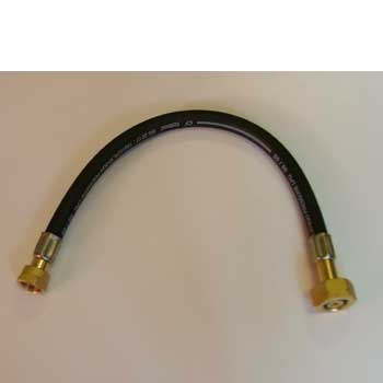 Pigtail hose for butane. 20" long