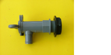 Drain tap for waste tank