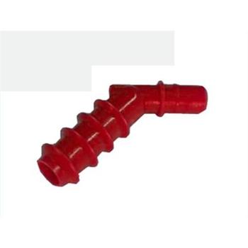 Comet Angled tail for Comet taps (Red)