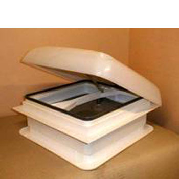 Complete Euro Vent rooflight with winding handle for Static caravans