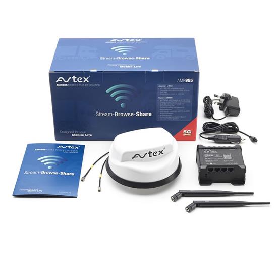 Avtex AMR985 Mobile internet solution for Caravans and Motorhomes image 2