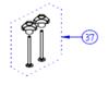 Thule Bolt 90mm and Knob High (2pcs) image 2