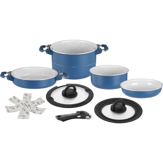 Brunner Carezza Magnetogrip 7-piece Saucepan Set -  20cm