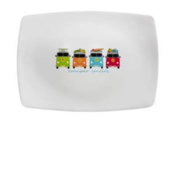 Camper Smiles Melamine Platter