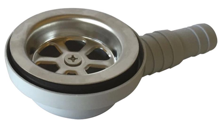 CAN Sink Waste 90 Degree 11/4" 20mm & 25mm Hose Tail Can Sinks