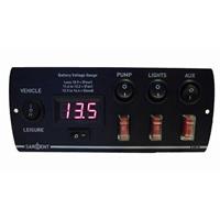 CONTROL PANEL BATTERY VOLTAGE GAUGE | Battery equipment | Leisureshopdirect