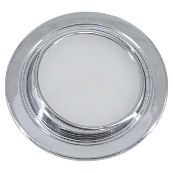 Dimatec Recessed 1.5W Swivel 18 LED Spot (Chrome / 68mm Dia)